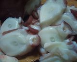 タコと大葉の炒めもの作り方1写真