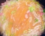 鰹だしの和風スープパスタ♡作り方3写真