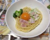 簡単クリームスパゲッティ作り方8写真