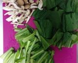 10分で♪小松菜の煮浸し作り方1写真