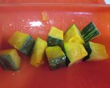 とっても簡単！レンジdeかぼちゃの煮物作り方2写真