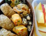 フライパンで焼くじゃこ入り焼きおにぎり作り方6写真