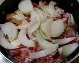 豚こま＆大根＆厚揚げ＊こっくり味噌煮作り方2写真