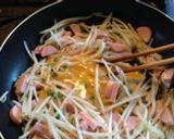 簡単もう一品！もやしと魚肉ソーセージ炒め作り方4写真