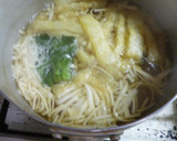 ふしめん・松山あげ・ほうれん草のすまし汁作り方6写真