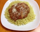 キノコとトマトの汁なしラーメン作り方4写真