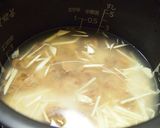 はまぐりの佃煮で春の炊き込みごはん作り方1写真
