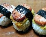 男子が喜ぶ魚肉ハンバーグおむすび♪作り方4写真