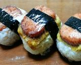 男子が喜ぶ魚肉ハンバーグおむすび♪作り方4写真