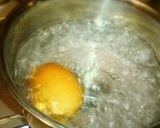 ゴーヤとゆで卵のサラダ作り方1写真