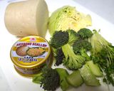 ホタテの缶詰と大根のサラダ〜具だくさん編作り方1写真