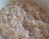 バラ肉と絹豆腐でヘルシーハンバーグ作り方3写真