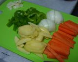 野菜たっぷり！長崎ちゃんぽん風スープ作り方2写真