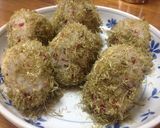 ＊カリカリ梅ととろろ昆布のおにぎり＊作り方4写真