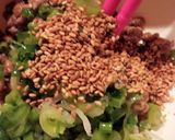 美味しいヘルシー♪薄揚げの納豆包み焼き作り方1写真