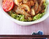 簡単◎りんごまるごとスタミナ豚丼作り方4写真