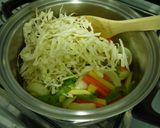 野菜たっぷり！長崎ちゃんぽん風スープ作り方4写真