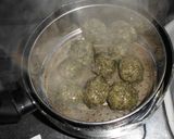 究極のエコ！粉茶出し殻でおから団子作り方3写真