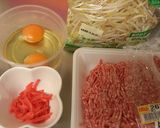 節約&ずぼら！紅しょうがともやしの卵炒め作り方1写真