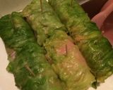 *豚ロースでロールごはんレタス*作り方6写真