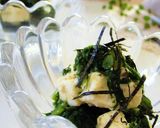 クリームチーズのわさび菜和え作り方6写真