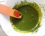 桜餡と抹茶de雛祭りシフォンケーキ作り方2写真