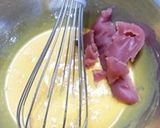 桜餡と抹茶de雛祭りシフォンケーキ作り方4写真