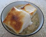 ひとりランチに☆おもち入りシチュー作り方3写真