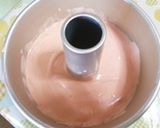 桜餡と抹茶de雛祭りシフォンケーキ作り方14写真