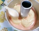 桜餡と抹茶de雛祭りシフォンケーキ作り方15写真