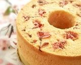 桜餡と抹茶de雛祭りシフォンケーキ作り方18写真