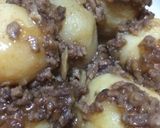 ♡新じゃがいもと挽肉の煮物♡作り方6写真