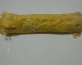 簡単☆卵焼き器で薄焼き卵のアスパラ巻き♪作り方5写真
