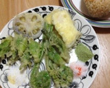 春の天ぷら(3種の塩)作り方4写真