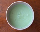 百均ミルクフォーマーで点てる抹茶冷ラテ編作り方3写真