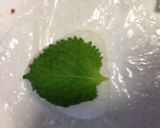 薄焼き卵と青じそのおにぎり⭐作り方2写真