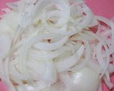 フライドオニオン&チーズのオムレツ作り方1写真