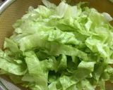 みそ味ひき肉のサラダ丼作り方3写真