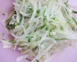 梅香る大根サラダ作り方5写真