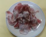 簡単！激ウマ！豚肉と小松菜の醤油炒め作り方2写真