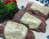 簡単肉料理！節約牛肉×チーズ作り方6写真