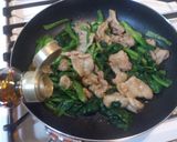 簡単！激ウマ！豚肉と小松菜の醤油炒め作り方5写真