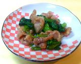 簡単！激ウマ！豚肉と小松菜の醤油炒め作り方6写真