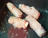 簡単お弁当☆豚巻きチーズのトマトソース作り方2写真