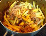 牛肉と細切りじゃがいもの甘辛炒め作り方6写真