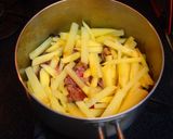 牛肉と細切りじゃがいもの甘辛炒め作り方5写真