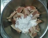 豪華！豚バラブロック肉ときのこの洋風煮作り方3写真