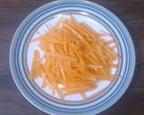 お弁当のおかずにも！簡単人参シリシリ作り方1写真