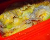 豚バラ薄切り肉ともやしの卵蒸し焼き作り方5写真