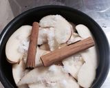 簡単！焼きリンゴのマスカルポーネ添え作り方2写真